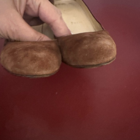 *** Size 38 1/2 Christian Louboutin Ron Ron Brown Suede Heels. - Picture 9 of 12